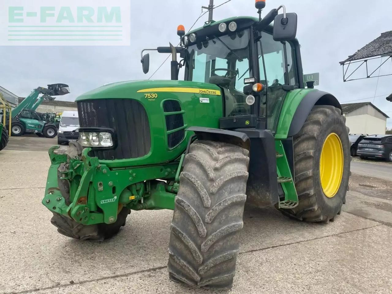 John Deere 7530premium - טרקטור חקלאי: תמונה 1 John Deere 7530premium - טרקטור חקלאי: תמונה 1
