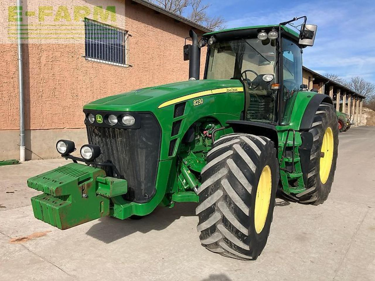 John Deere 8230 ils, powr shift - טרקטור חקלאי: תמונה 3 John Deere 8230 ils, powr shift - טרקטור חקלאי: תמונה 3