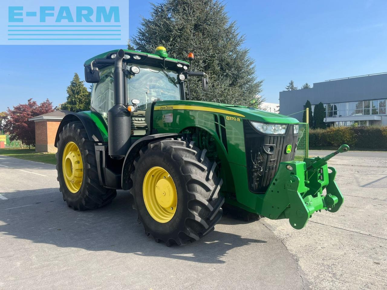 John Deere 8370R - טרקטור חקלאי: תמונה 2 John Deere 8370R - טרקטור חקלאי: תמונה 2