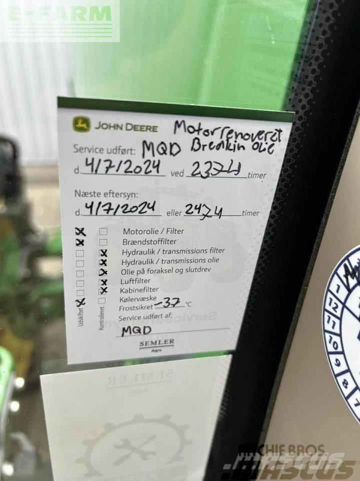 John Deere 8370r - טרקטור חקלאי: תמונה 4 John Deere 8370r - טרקטור חקלאי: תמונה 4