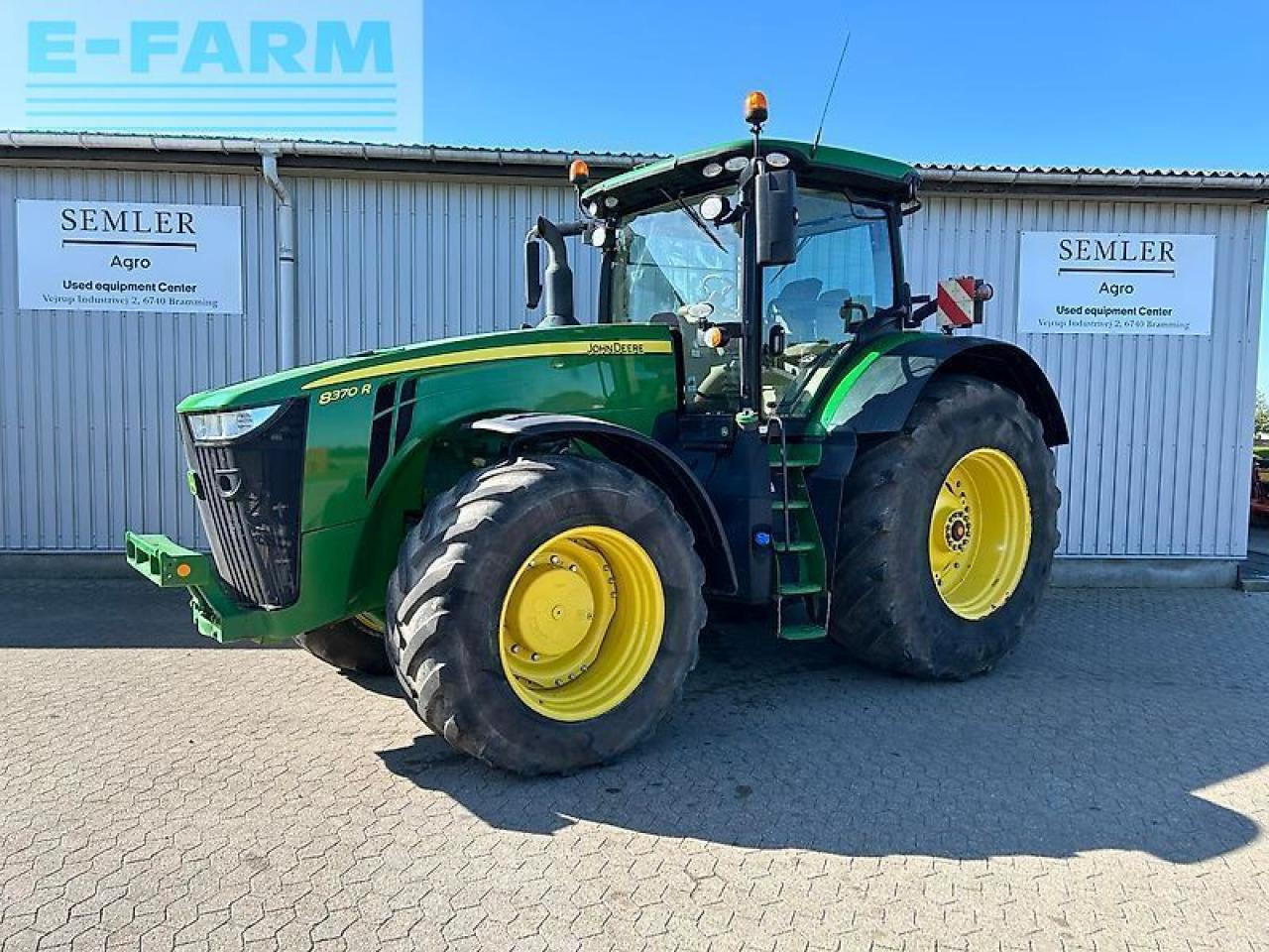 John Deere 8370r - טרקטור חקלאי: תמונה 1 John Deere 8370r - טרקטור חקלאי: תמונה 1