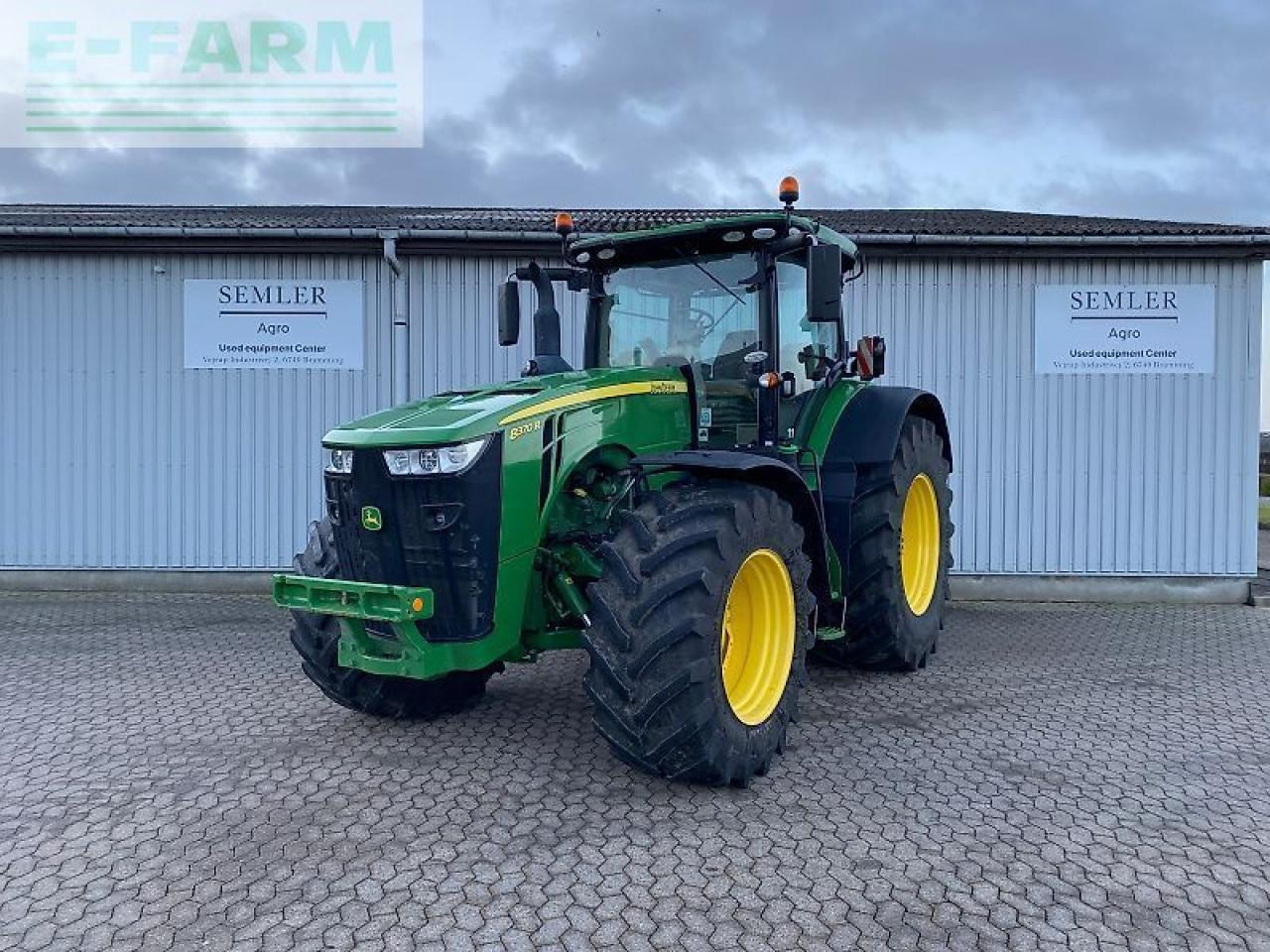 John Deere 8370r - טרקטור חקלאי: תמונה 1 John Deere 8370r - טרקטור חקלאי: תמונה 1