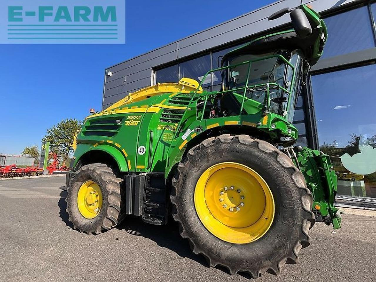 John Deere 8600 - מקצרת מספוא: תמונה 1 John Deere 8600 - מקצרת מספוא: תמונה 1