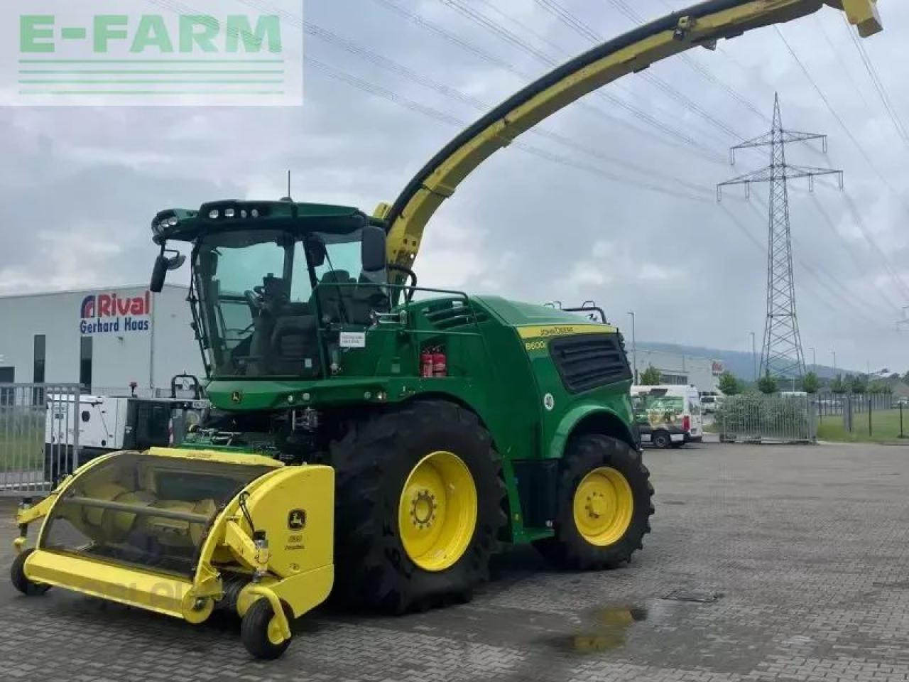 John Deere 8600i - מקצרת מספוא: תמונה 2 John Deere 8600i - מקצרת מספוא: תמונה 2
