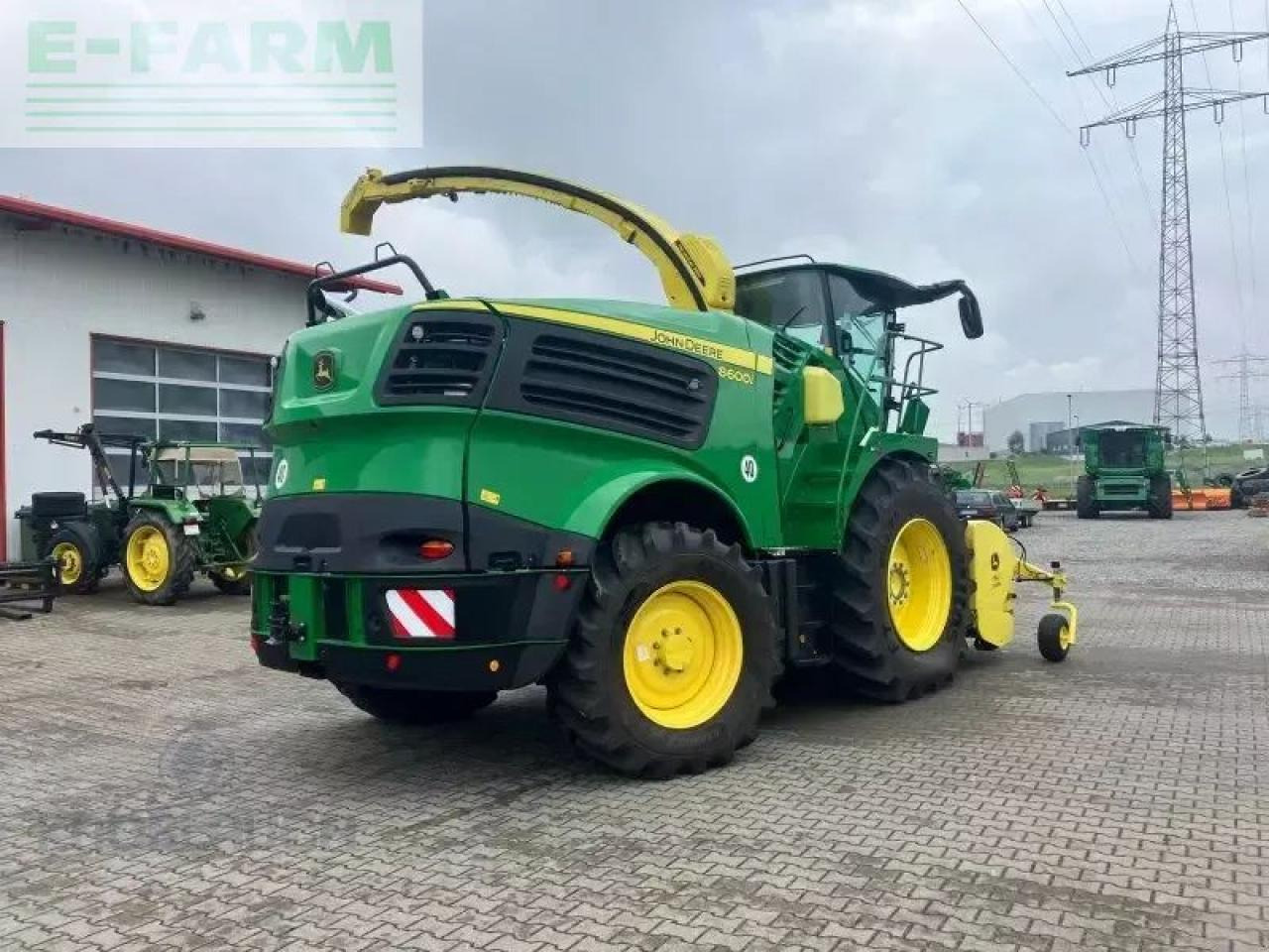 John Deere 8600i - מקצרת מספוא: תמונה 4 John Deere 8600i - מקצרת מספוא: תמונה 4