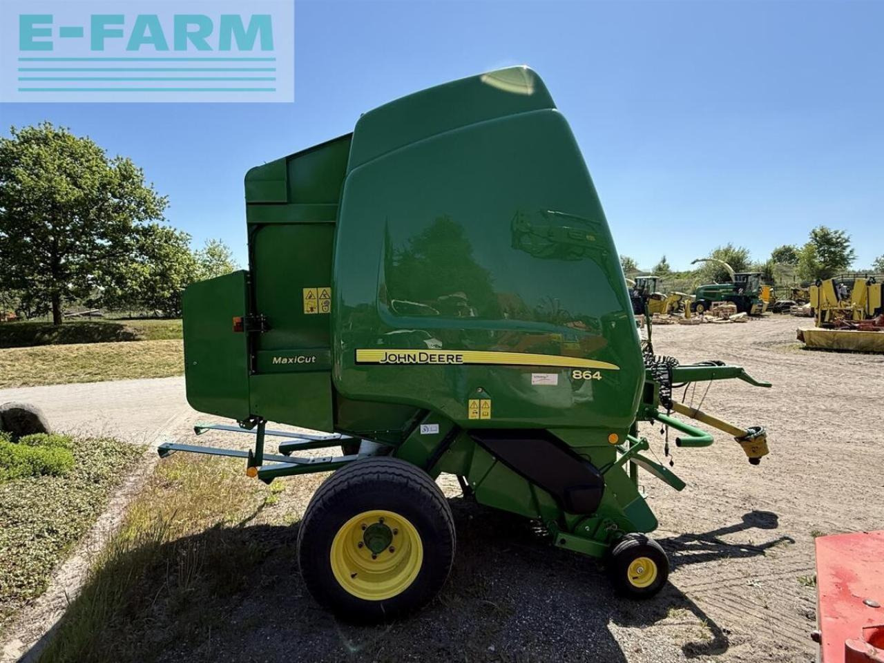 John Deere 864 maxi cut - מכונת צרור מרובעת: תמונה 5 John Deere 864 maxi cut - מכונת צרור מרובעת: תמונה 5