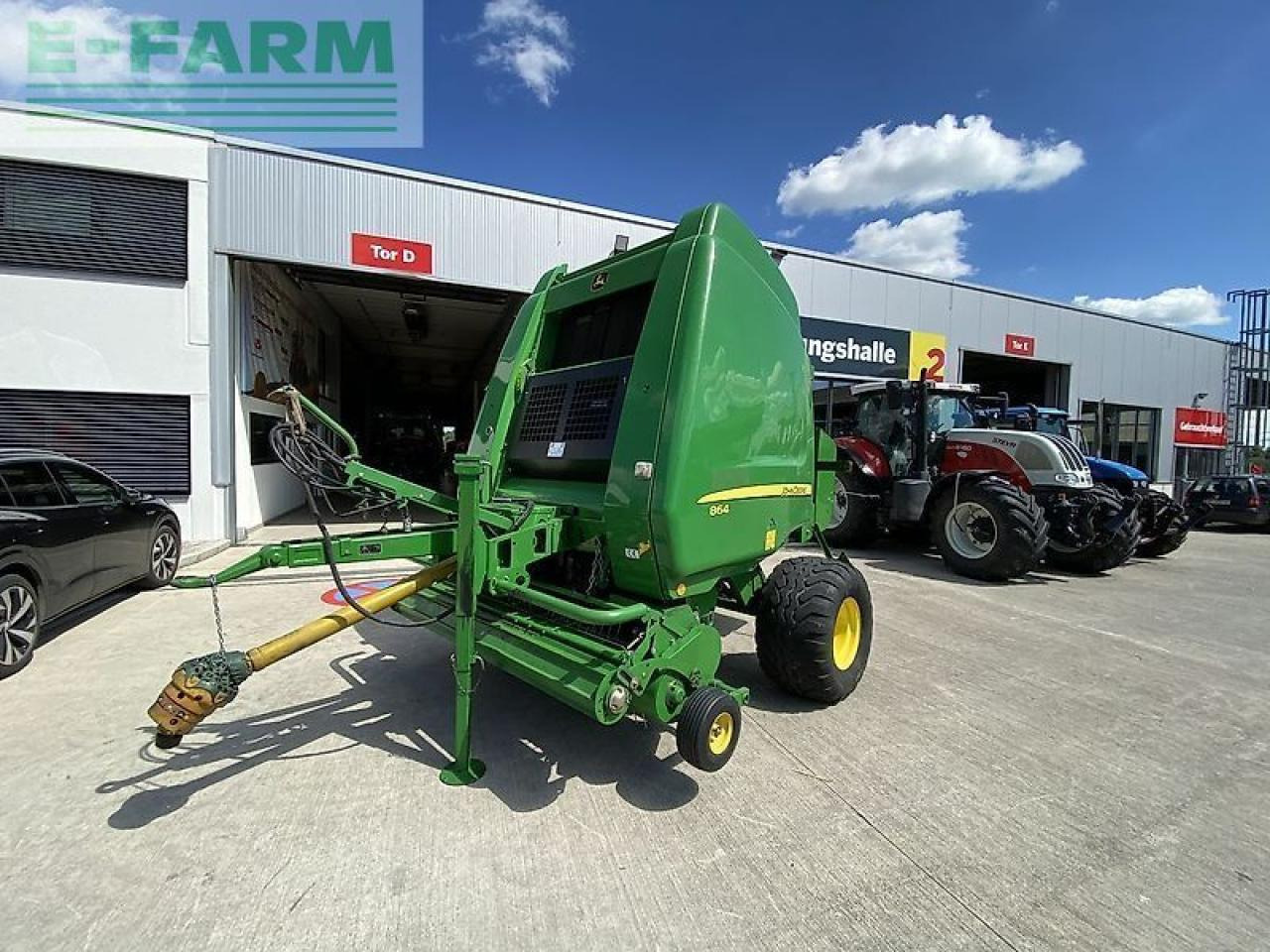 John Deere 864 - מכונת צרור מרובעת: תמונה 4 John Deere 864 - מכונת צרור מרובעת: תמונה 4