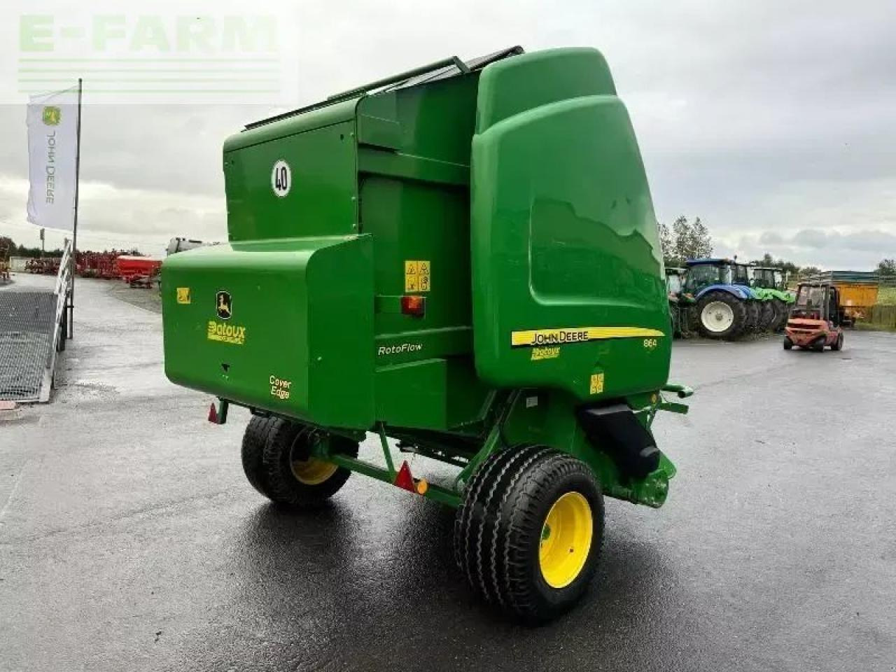 John Deere 864 - מכונת צרור מרובעת: תמונה 4 John Deere 864 - מכונת צרור מרובעת: תמונה 4