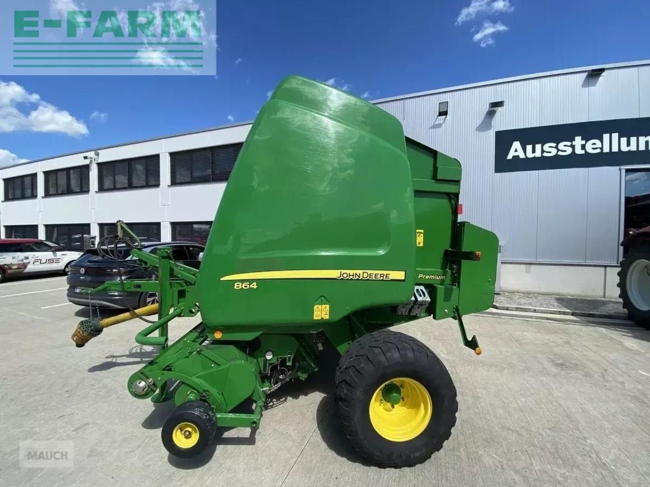 מכונת צרור מרובעת John Deere 864: תמונה 12