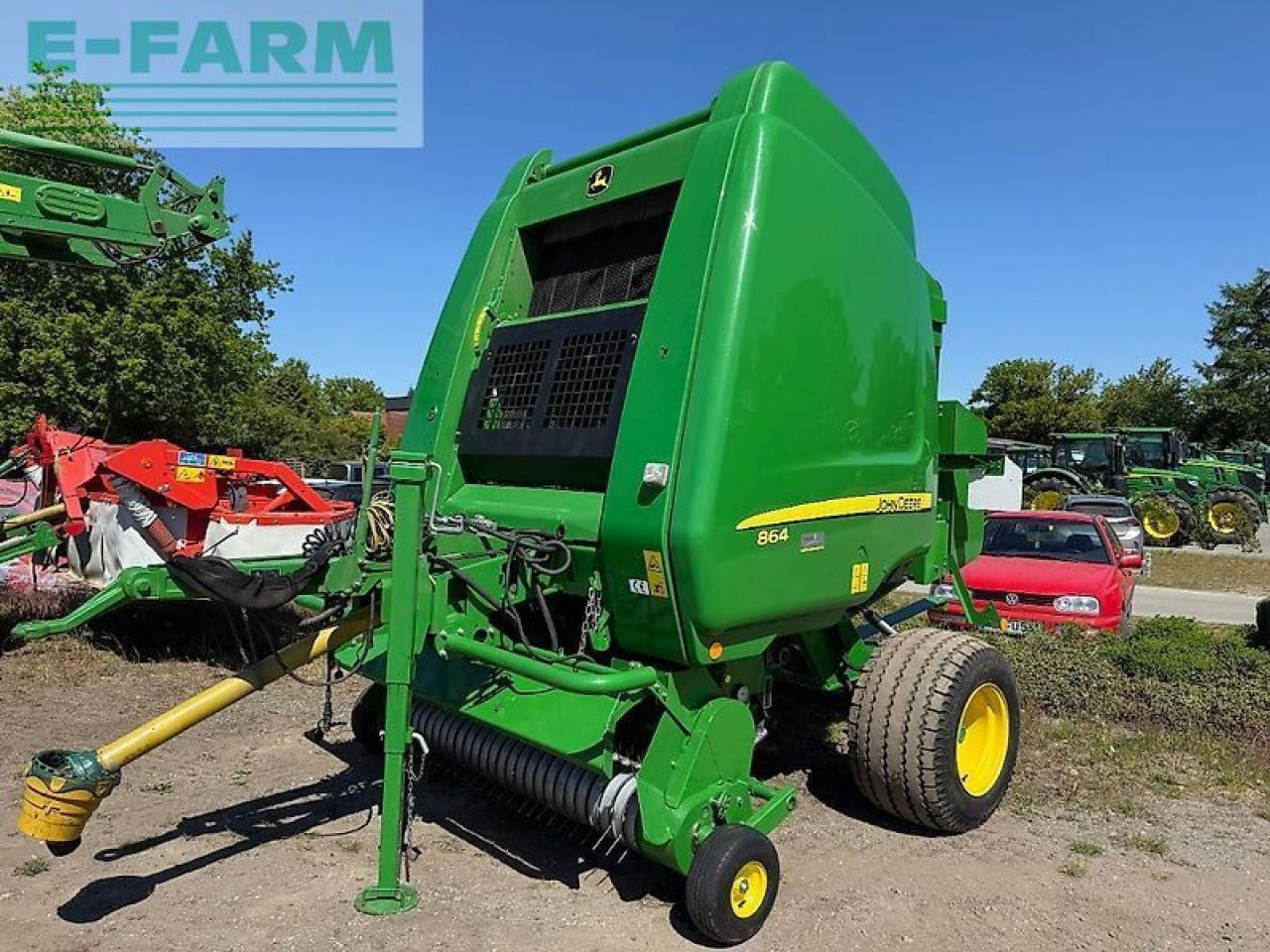 John Deere 864 - מכונת צרור מרובעת: תמונה 1 John Deere 864 - מכונת צרור מרובעת: תמונה 1