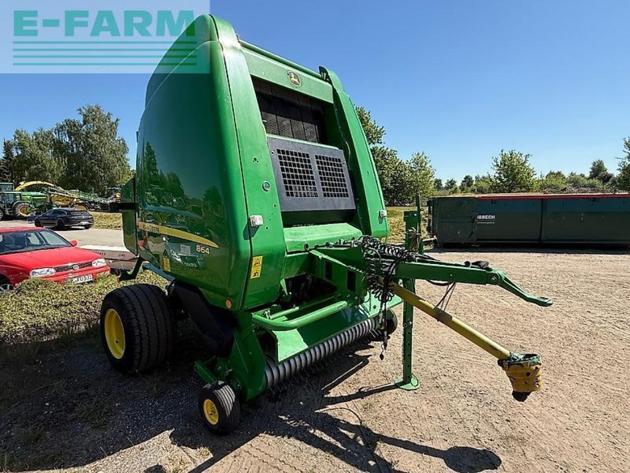 John Deere 864 - מכונת צרור מרובעת: תמונה 4 John Deere 864 - מכונת צרור מרובעת: תמונה 4
