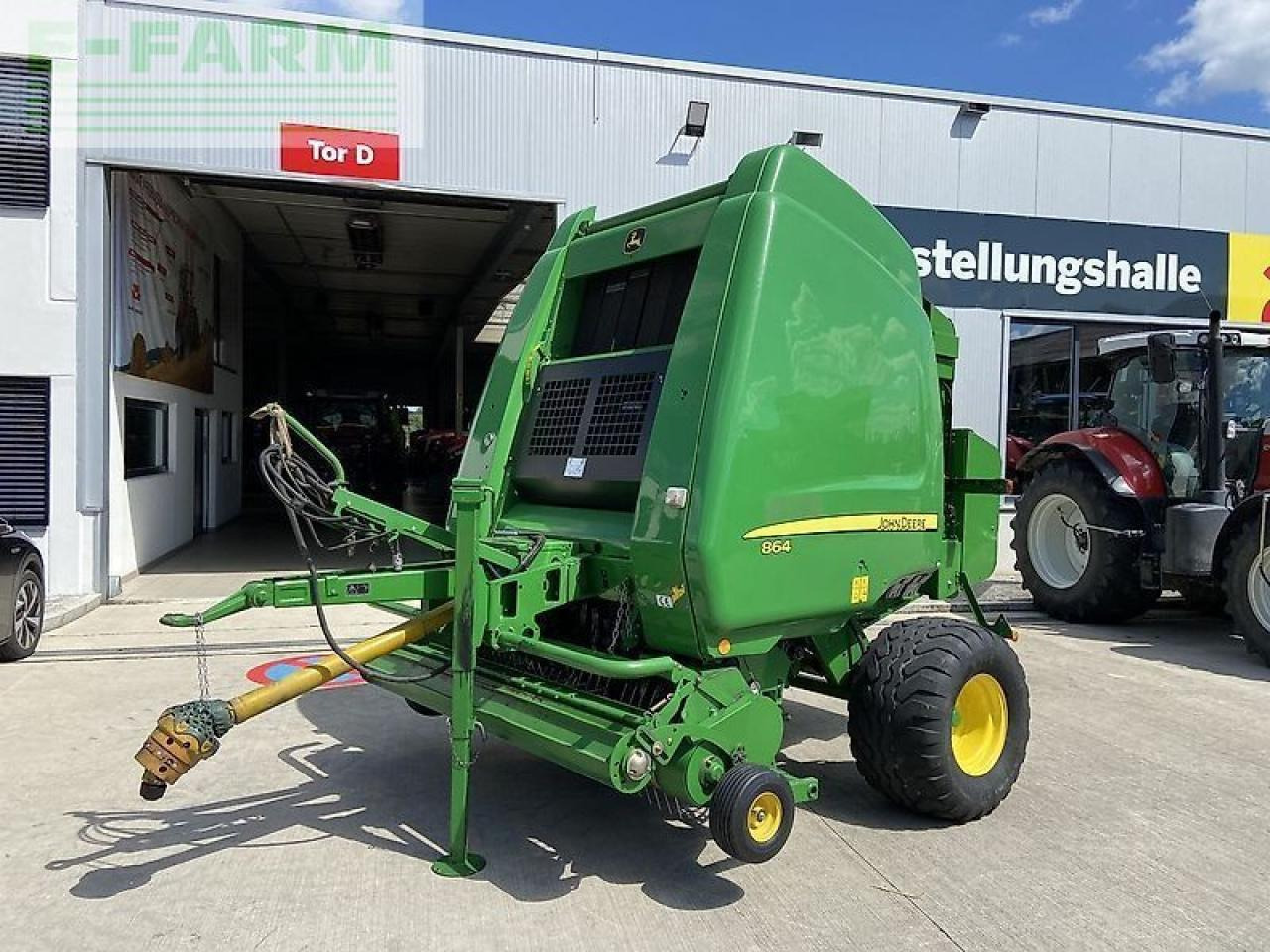 John Deere 864 - מכונת צרור מרובעת: תמונה 1 John Deere 864 - מכונת צרור מרובעת: תמונה 1