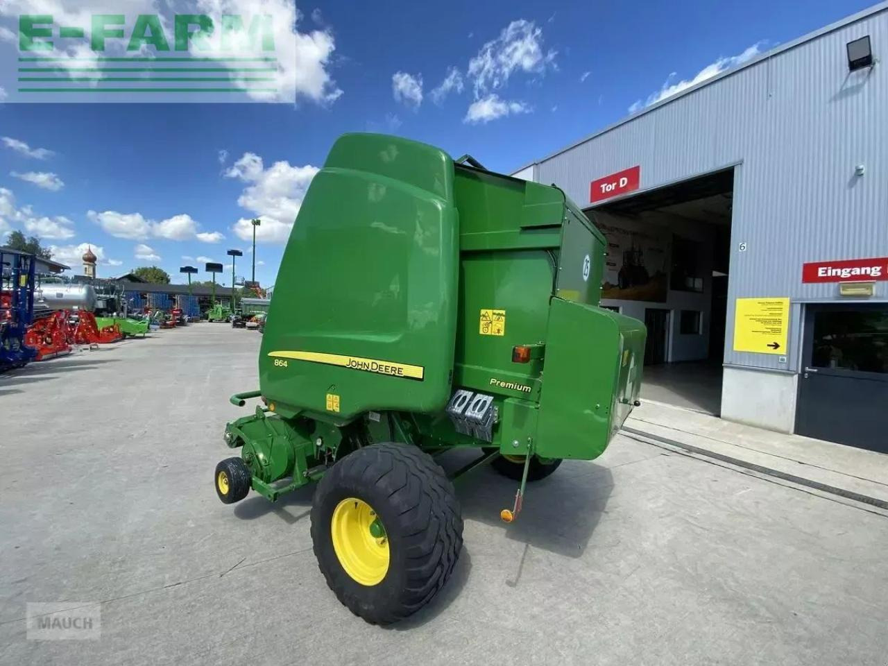 מכונת צרור מרובעת John Deere 864: תמונה 11