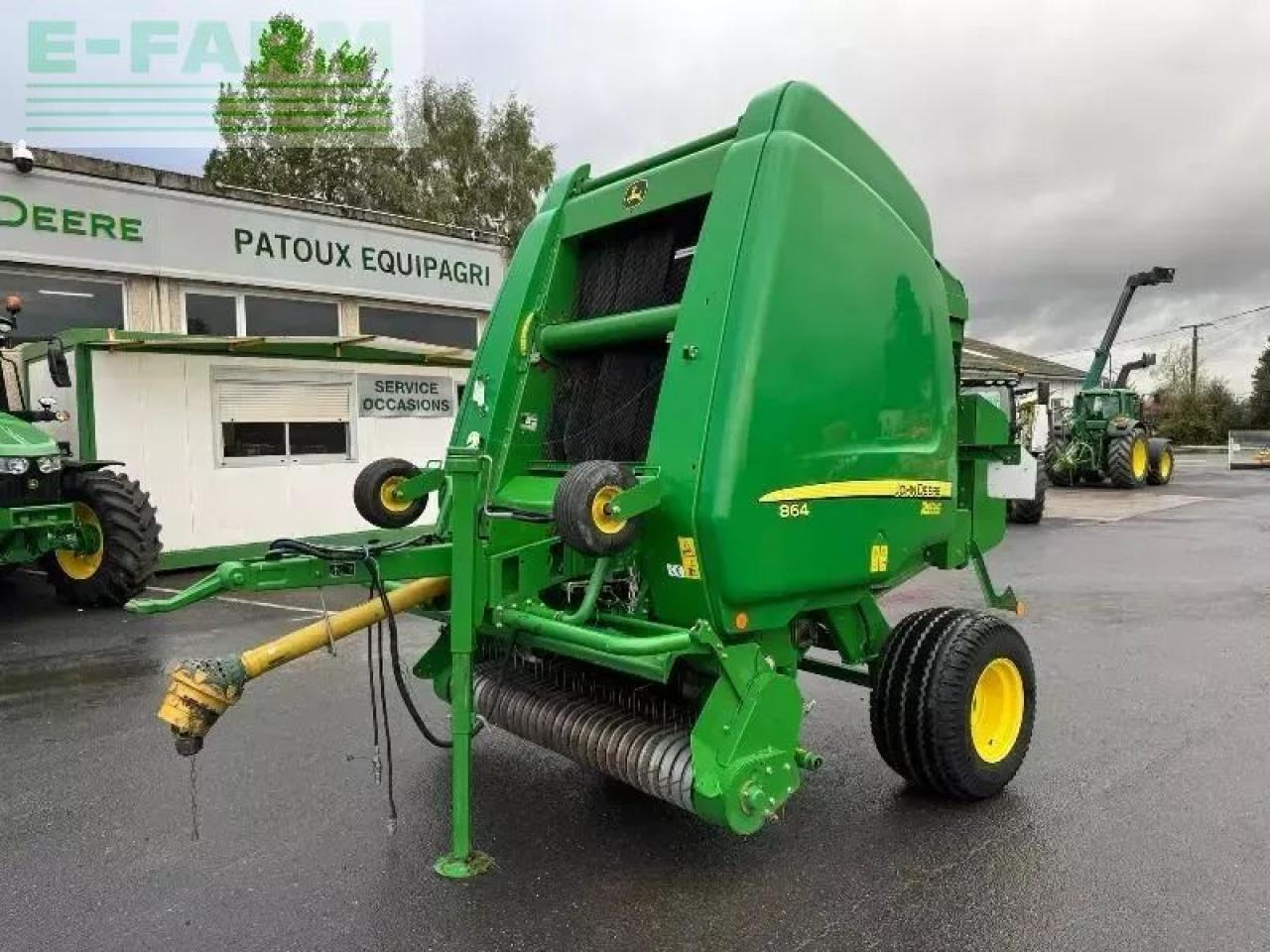 John Deere 864 - מכונת צרור מרובעת: תמונה 1 John Deere 864 - מכונת צרור מרובעת: תמונה 1