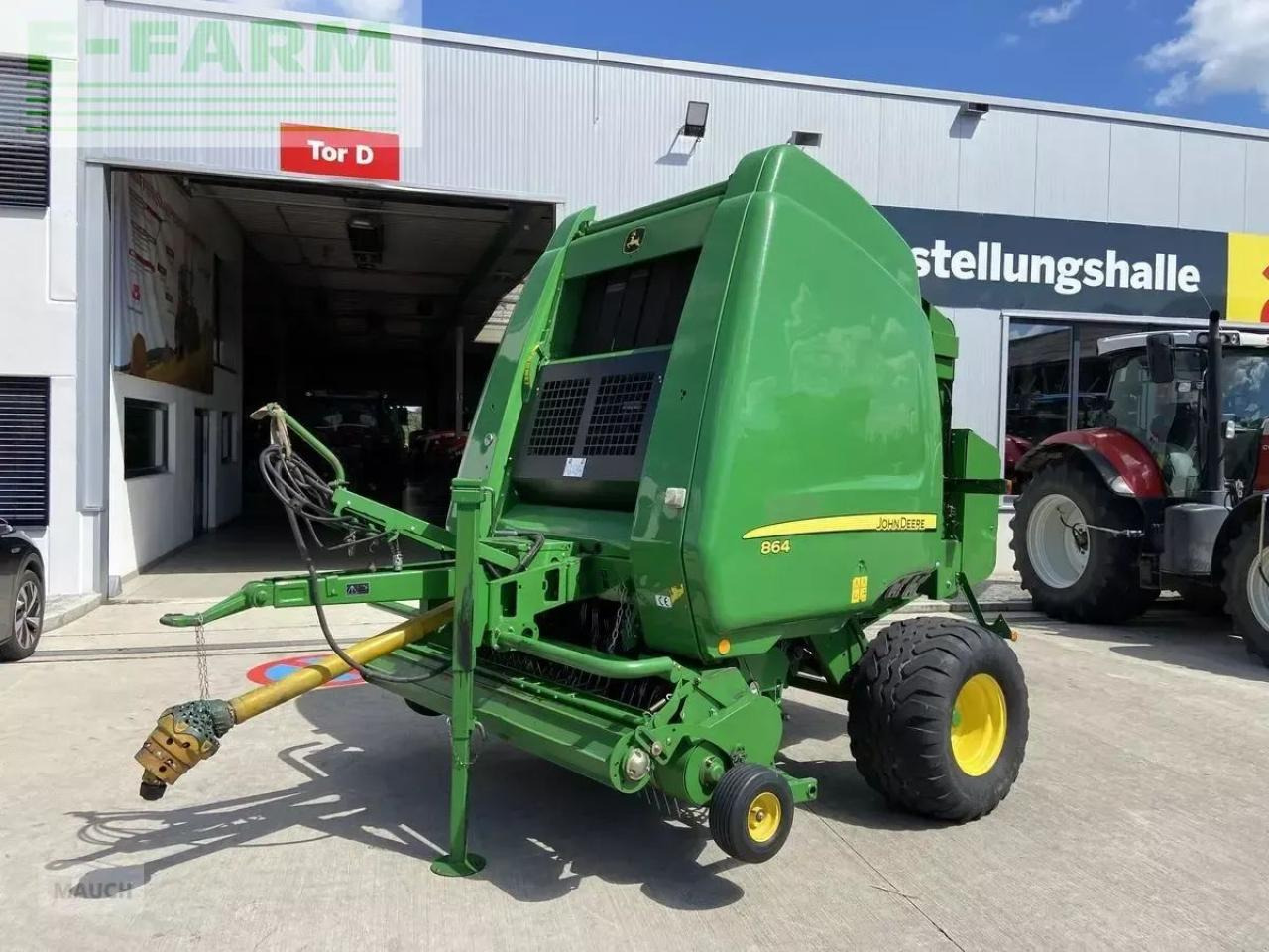 John Deere 864 - מכונת צרור מרובעת: תמונה 1 John Deere 864 - מכונת צרור מרובעת: תמונה 1