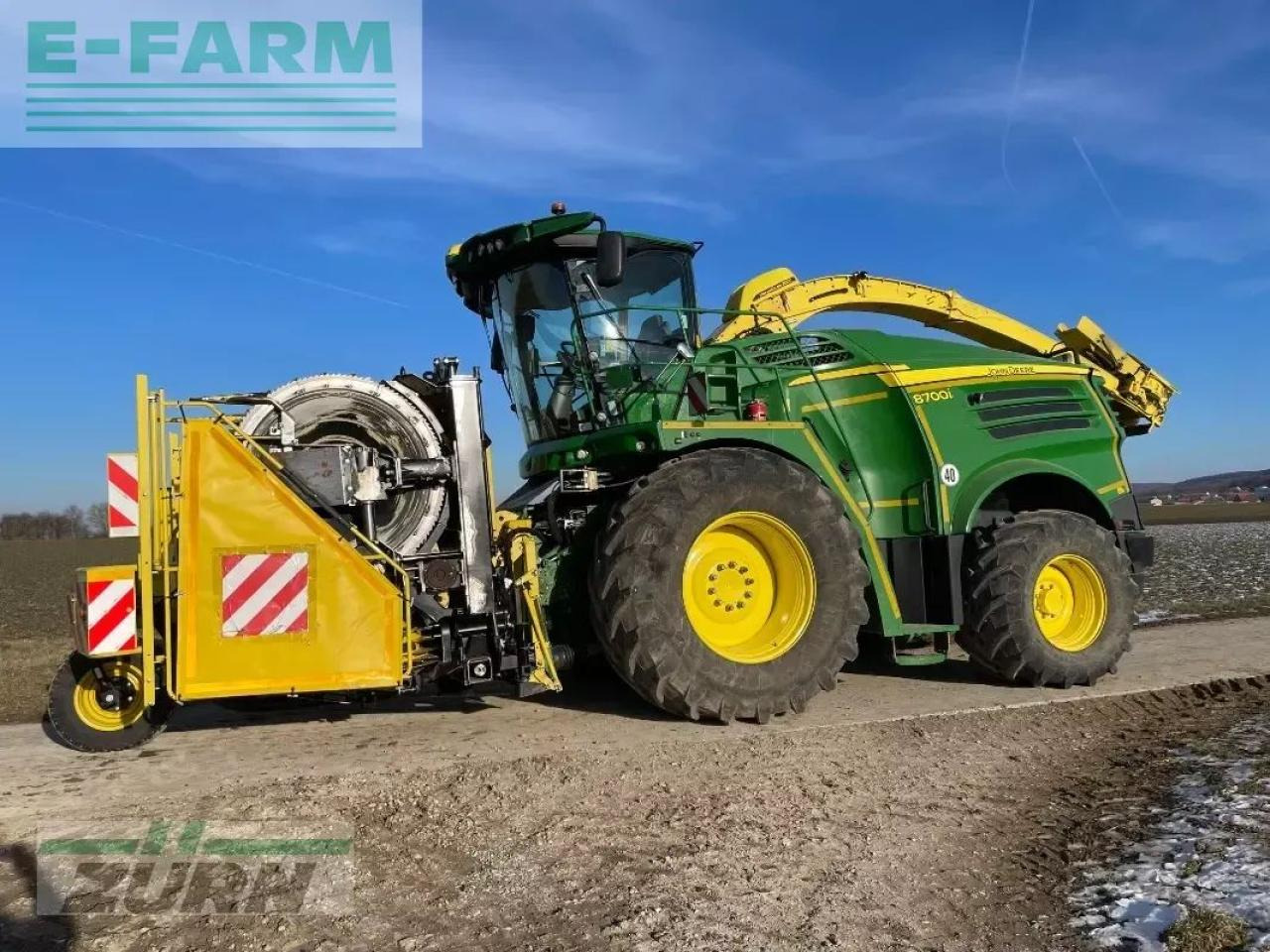 John Deere 8700i - מקצרת מספוא: תמונה 3 John Deere 8700i - מקצרת מספוא: תמונה 3