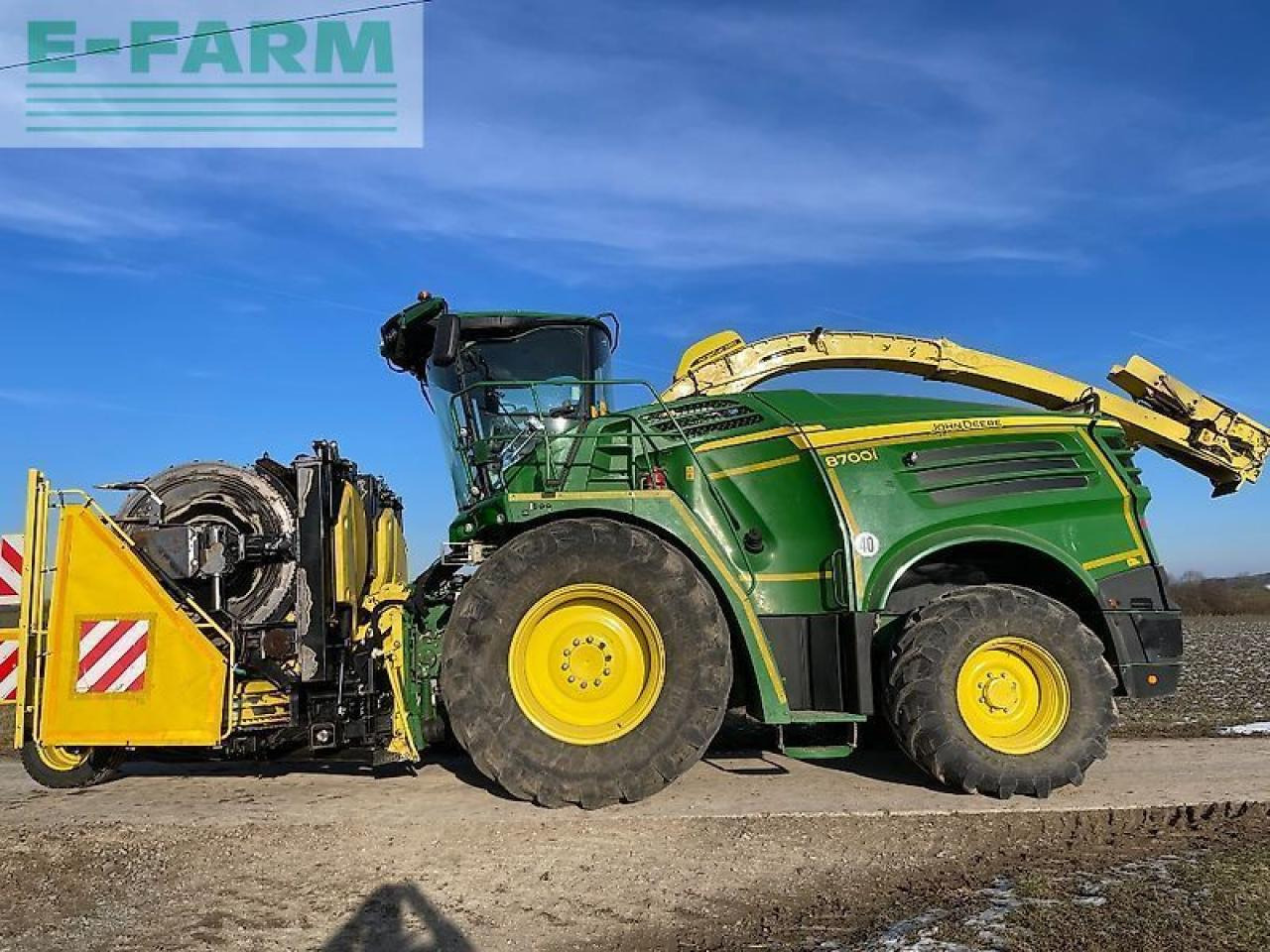 John Deere 8700i - מקצרת מספוא: תמונה 4 John Deere 8700i - מקצרת מספוא: תמונה 4