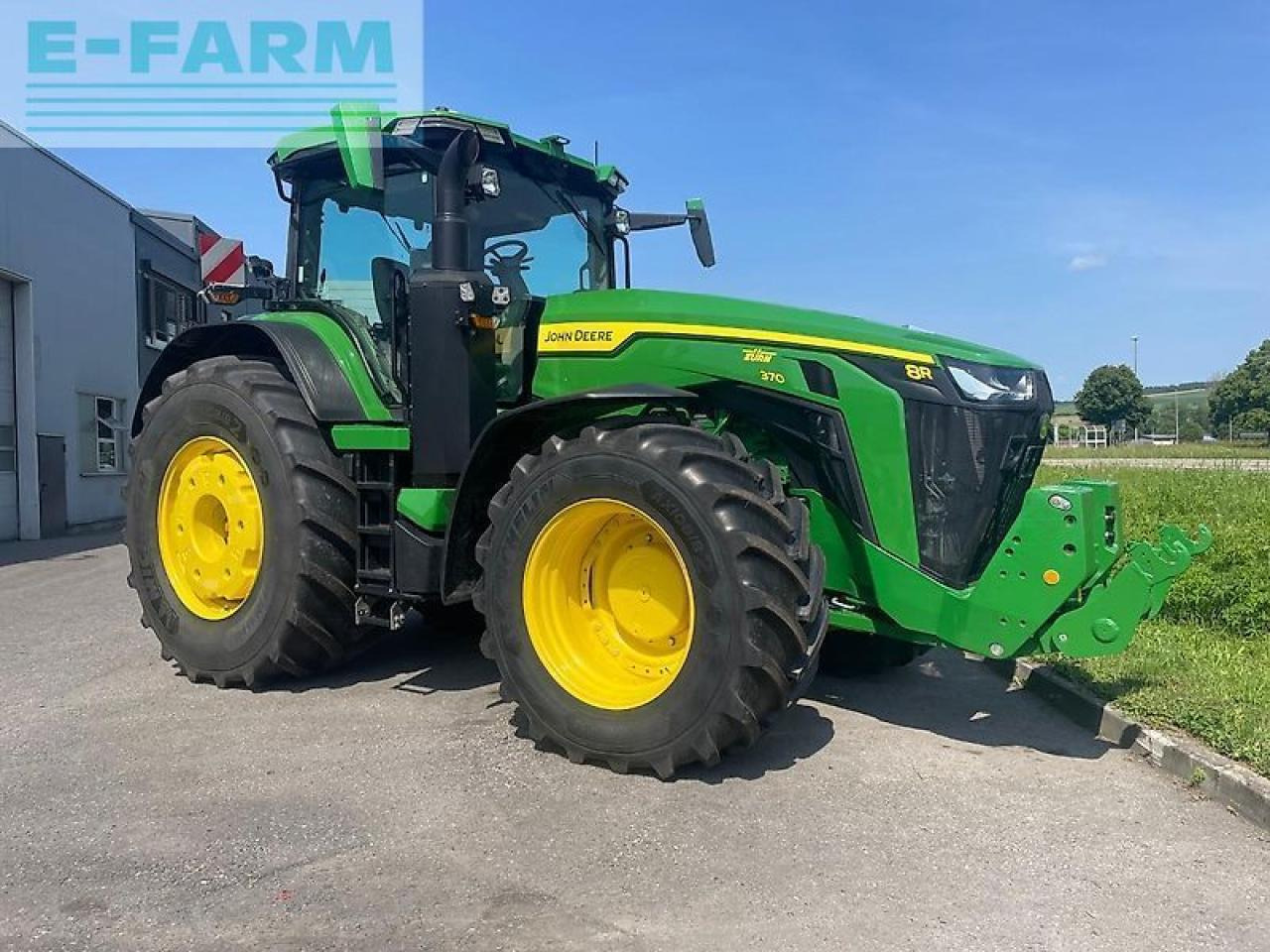 John Deere 8r370 / 8r 370 - טרקטור חקלאי: תמונה 1 John Deere 8r370 / 8r 370 - טרקטור חקלאי: תמונה 1