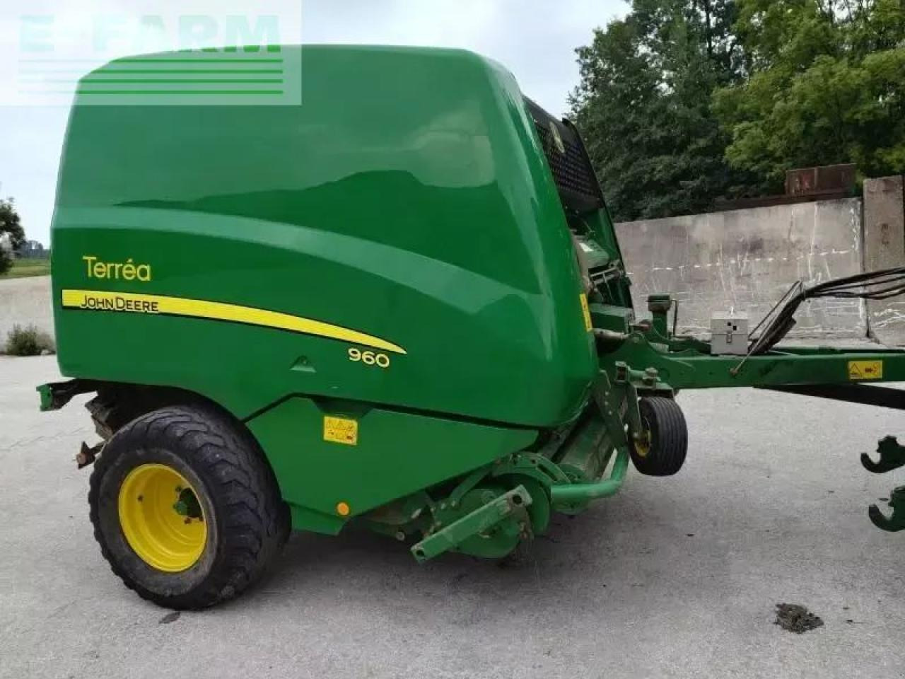 John Deere 960 hc - מכונת צרור מרובעת: תמונה 1 John Deere 960 hc - מכונת צרור מרובעת: תמונה 1