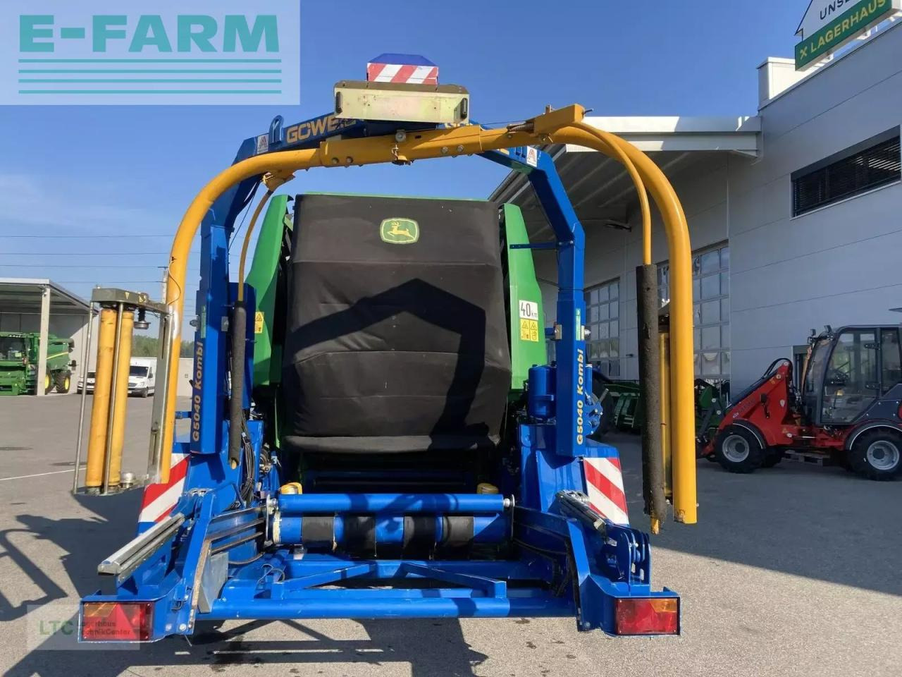 מכונת צרור מרובעת John Deere 960: תמונה 7