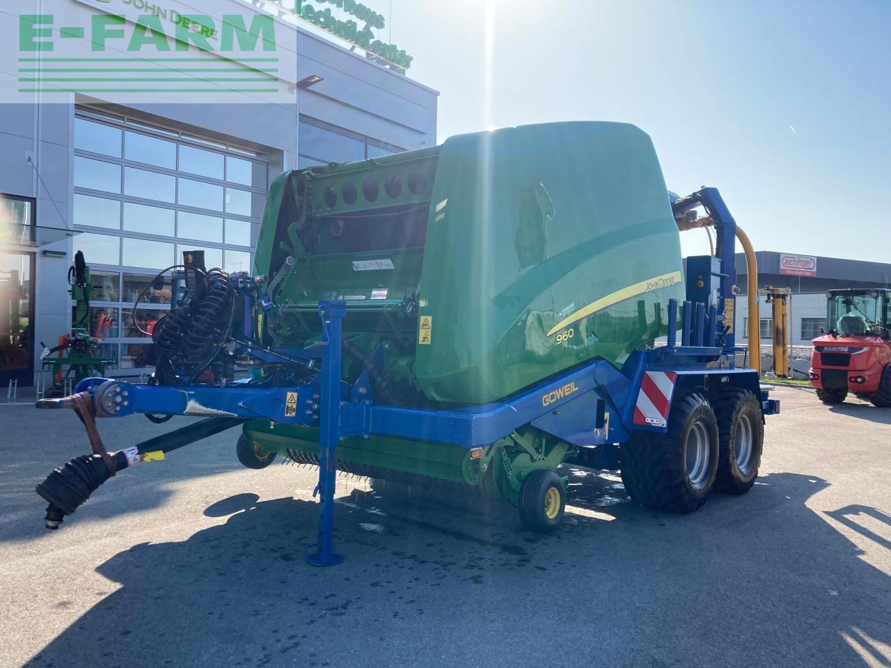 John Deere 960 - מכונת צרור מרובעת: תמונה 1 John Deere 960 - מכונת צרור מרובעת: תמונה 1