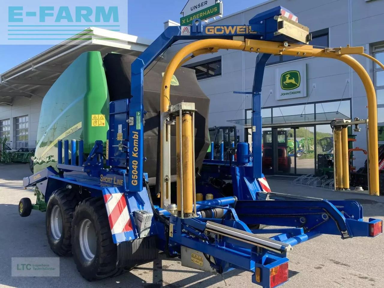 John Deere 960 - מכונת צרור מרובעת: תמונה 4 John Deere 960 - מכונת צרור מרובעת: תמונה 4