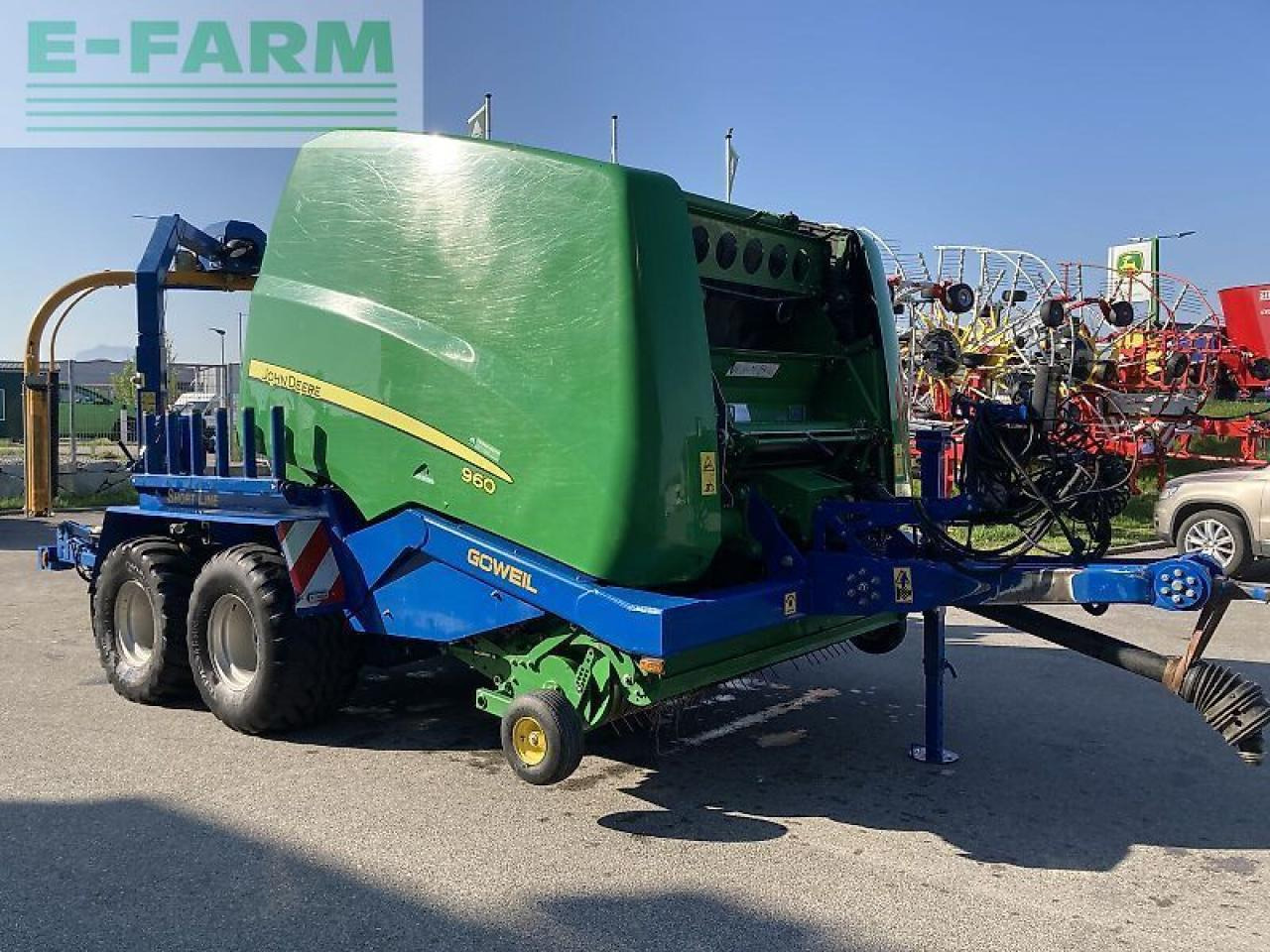 John Deere 960 - מכונת צרור מרובעת: תמונה 2 John Deere 960 - מכונת צרור מרובעת: תמונה 2