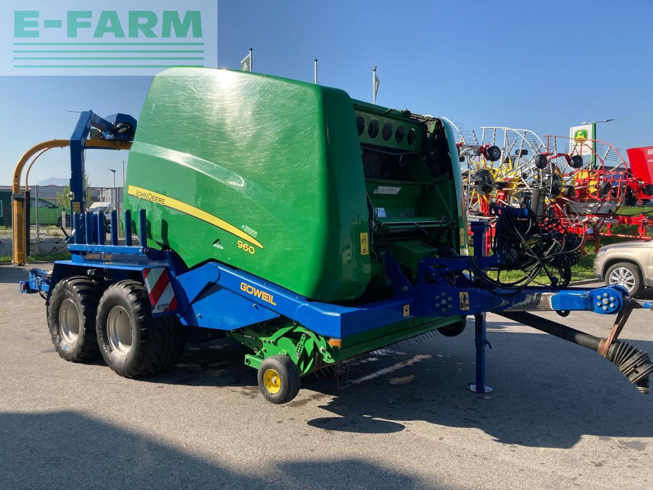John Deere 960 - מכונת צרור מרובעת: תמונה 4 John Deere 960 - מכונת צרור מרובעת: תמונה 4