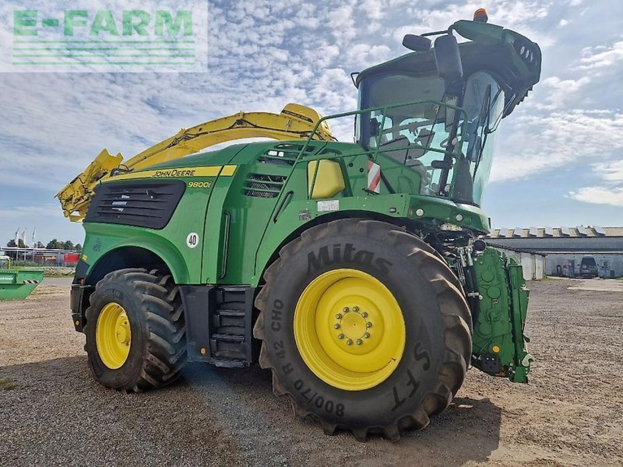 John Deere 9800 + kemper 490 plus - מקצרת מספוא: תמונה 1 John Deere 9800 + kemper 490 plus - מקצרת מספוא: תמונה 1