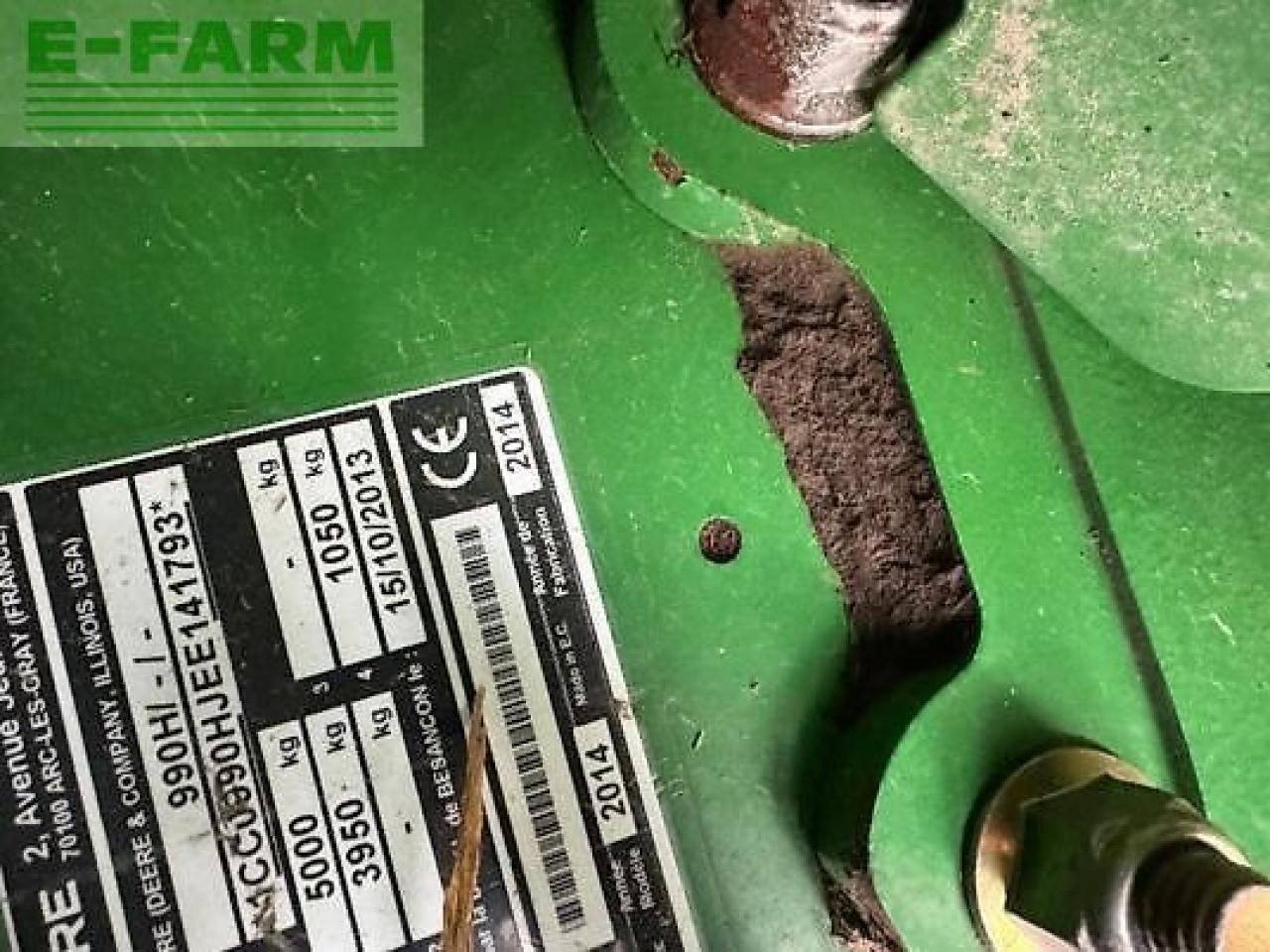 John Deere 990 hc - מכונת צרור מרובעת: תמונה 2 John Deere 990 hc - מכונת צרור מרובעת: תמונה 2