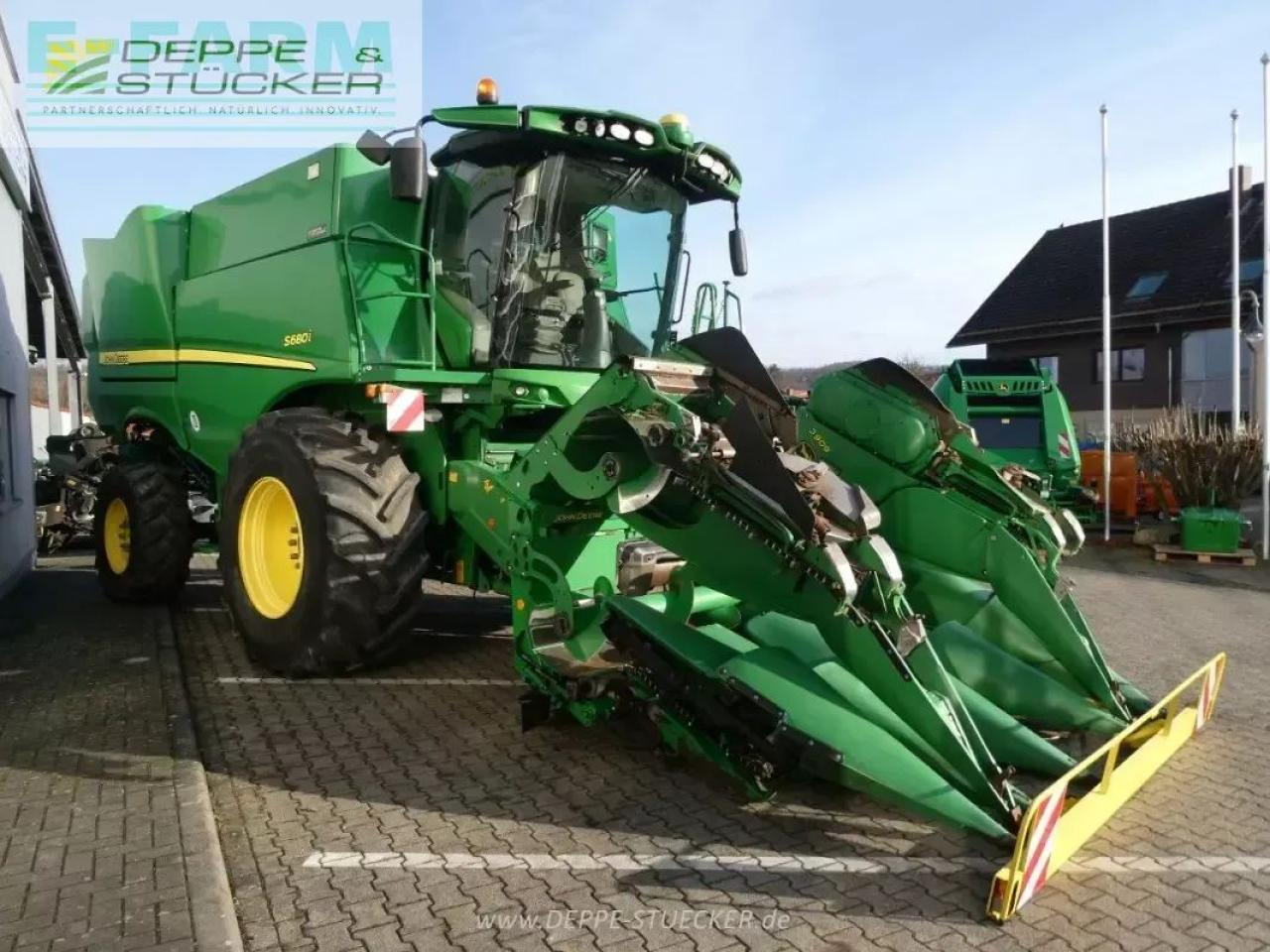 John Deere s 680 +630r+sww +maisgebiss - מקצרת קומבינה: תמונה 4 John Deere s 680 +630r+sww +maisgebiss - מקצרת קומבינה: תמונה 4
