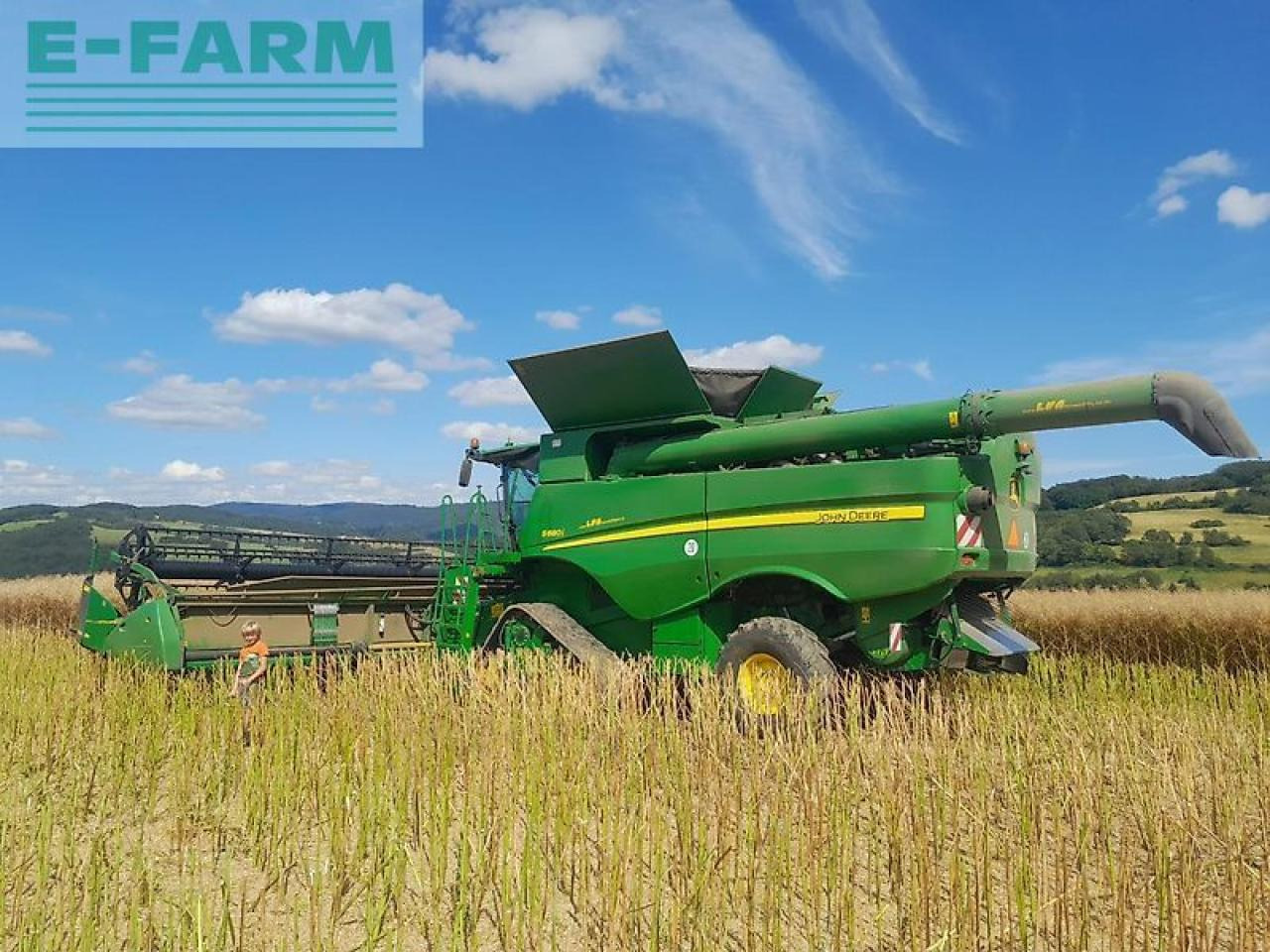 John Deere s680i raupe - מקצרת קומבינה: תמונה 1 John Deere s680i raupe - מקצרת קומבינה: תמונה 1