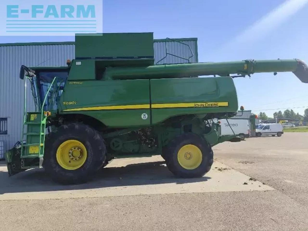 John Deere s690 hillmaster - מקצרת קומבינה: תמונה 1 John Deere s690 hillmaster - מקצרת קומבינה: תמונה 1