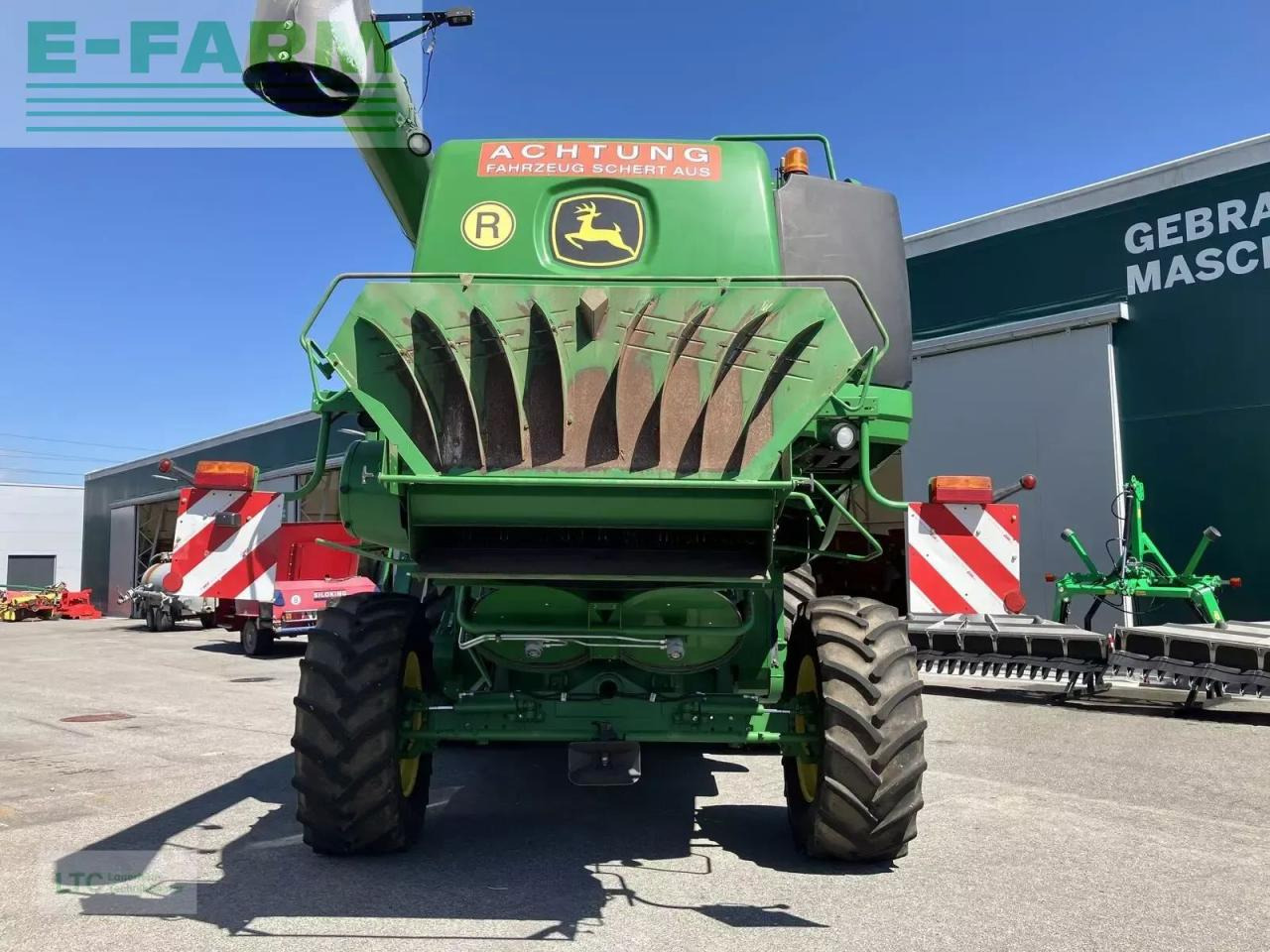 John Deere t550 hm - מקצרת קומבינה: תמונה 5 John Deere t550 hm - מקצרת קומבינה: תמונה 5