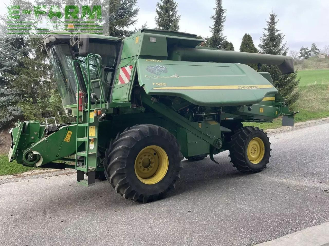 מקצרת קומבינה John Deere t560: תמונה 6