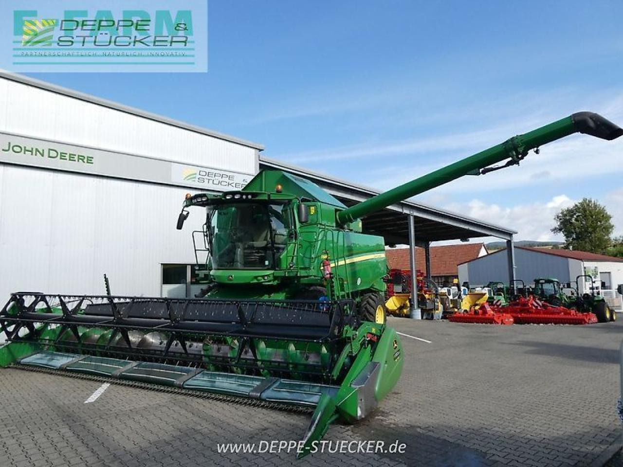 John Deere t660 ll autotrac + 625 premiumflow + sww - מקצרת קומבינה: תמונה 1 John Deere t660 ll autotrac + 625 premiumflow + sww - מקצרת קומבינה: תמונה 1