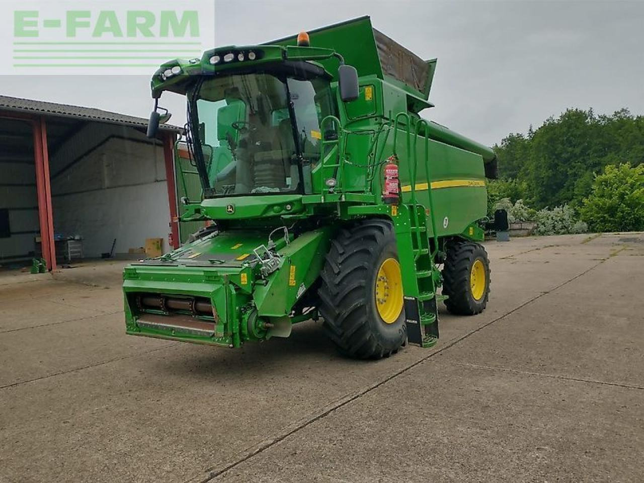 John Deere t660 my18 prod 20 - מקצרת קומבינה: תמונה 1 John Deere t660 my18 prod 20 - מקצרת קומבינה: תמונה 1