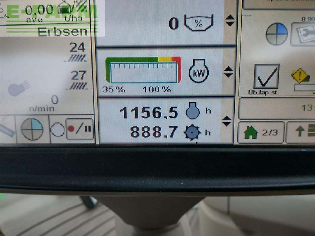John Deere t660 my18 prod 20 - מקצרת קומבינה: תמונה 4 John Deere t660 my18 prod 20 - מקצרת קומבינה: תמונה 4