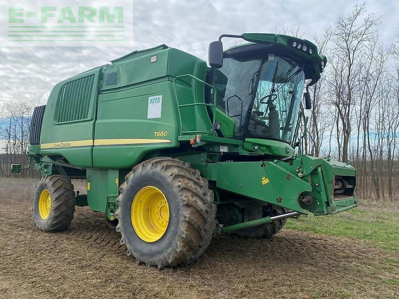 John Deere t660 - מקצרת קומבינה: תמונה 2 John Deere t660 - מקצרת קומבינה: תמונה 2