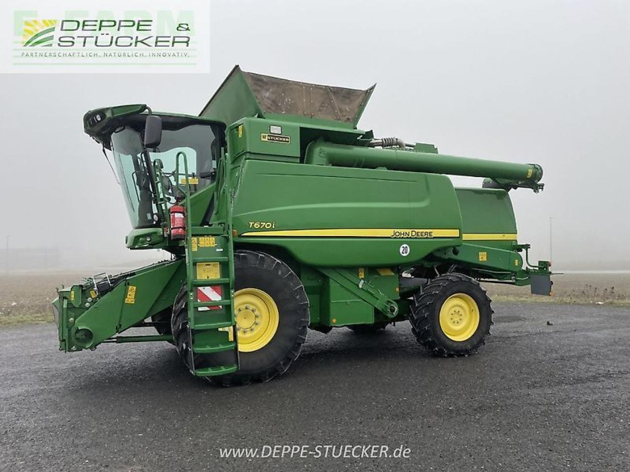 מקצרת קומבינה John Deere t670 mit 622r: תמונה 17 מקצרת קומבינה John Deere t670 mit 622r: תמונה 17