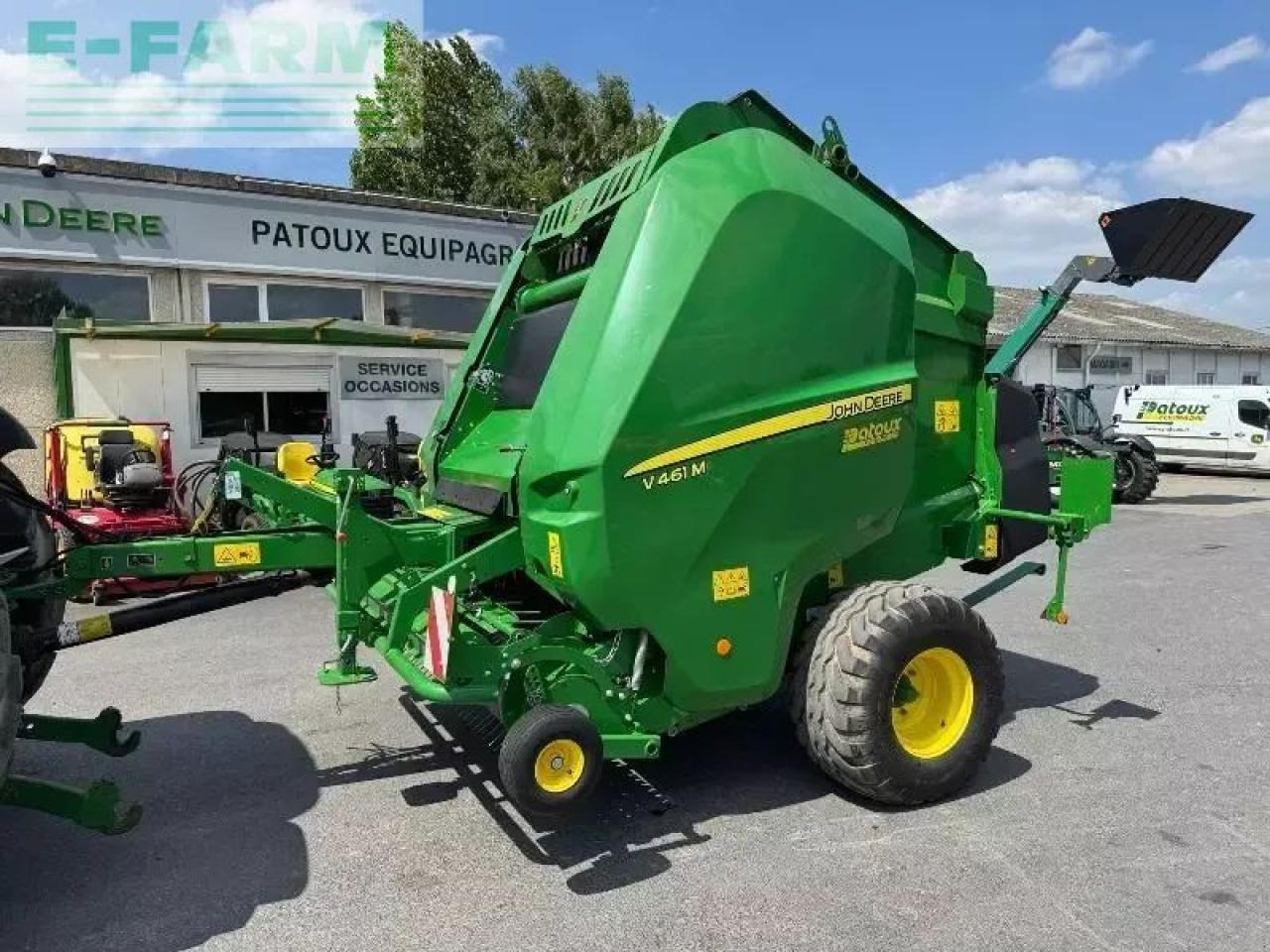 John Deere v461m - מכונת צרור מרובעת: תמונה 1 John Deere v461m - מכונת צרור מרובעת: תמונה 1