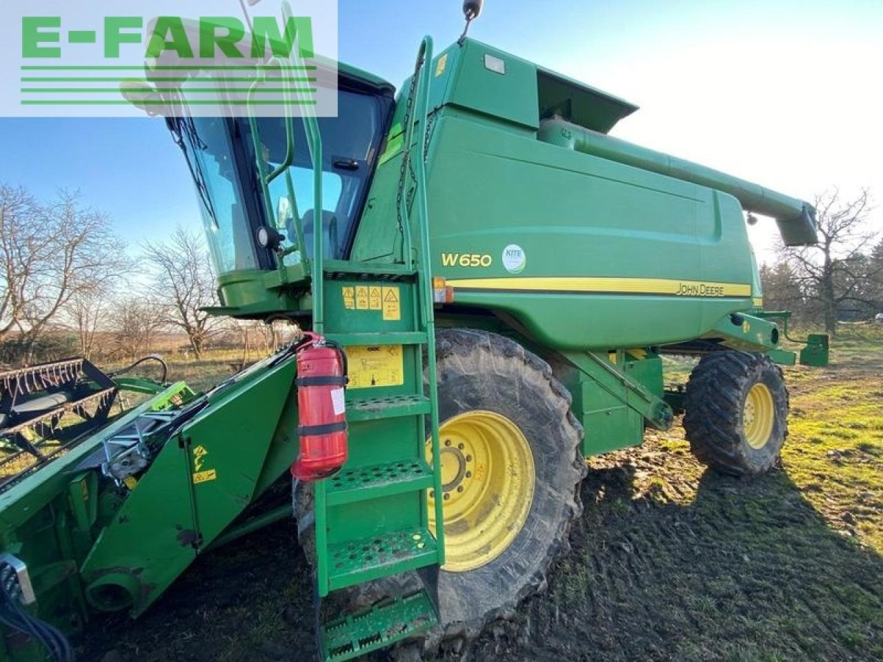 מקצרת קומבינה John Deere w650: תמונה 8
