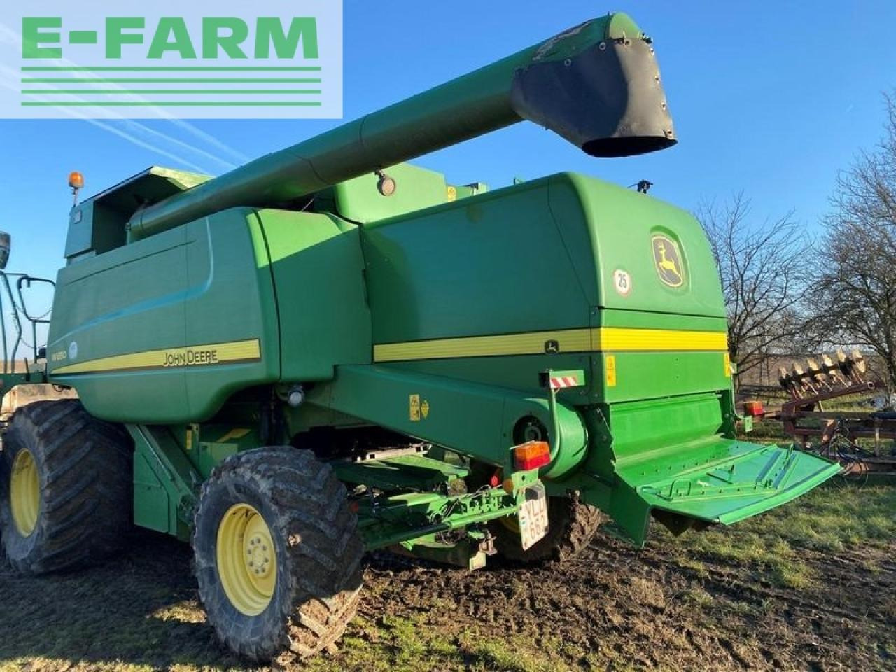 מקצרת קומבינה John Deere w650: תמונה 7