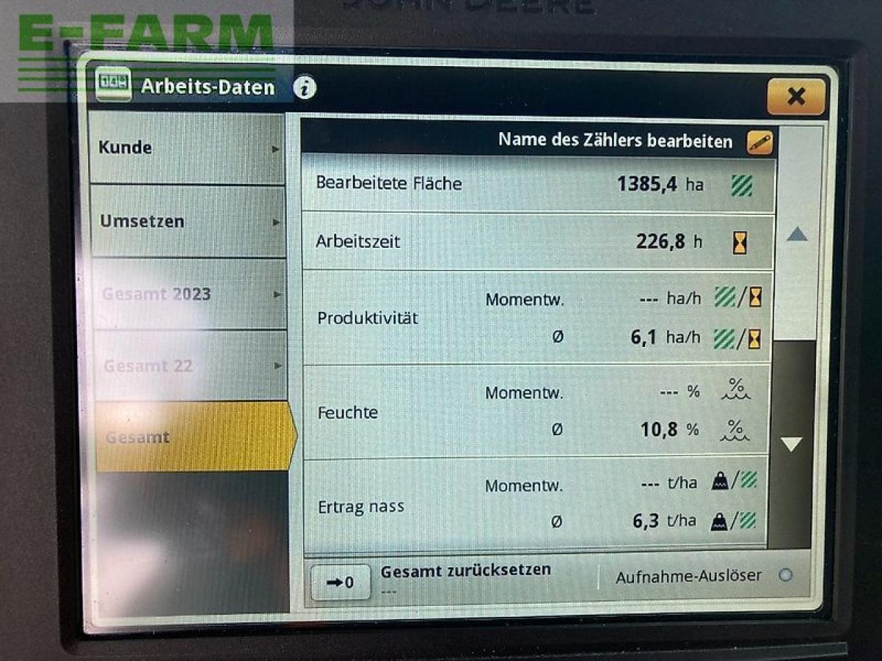 מקצרת קומבינה John Deere x9 1100: תמונה 26