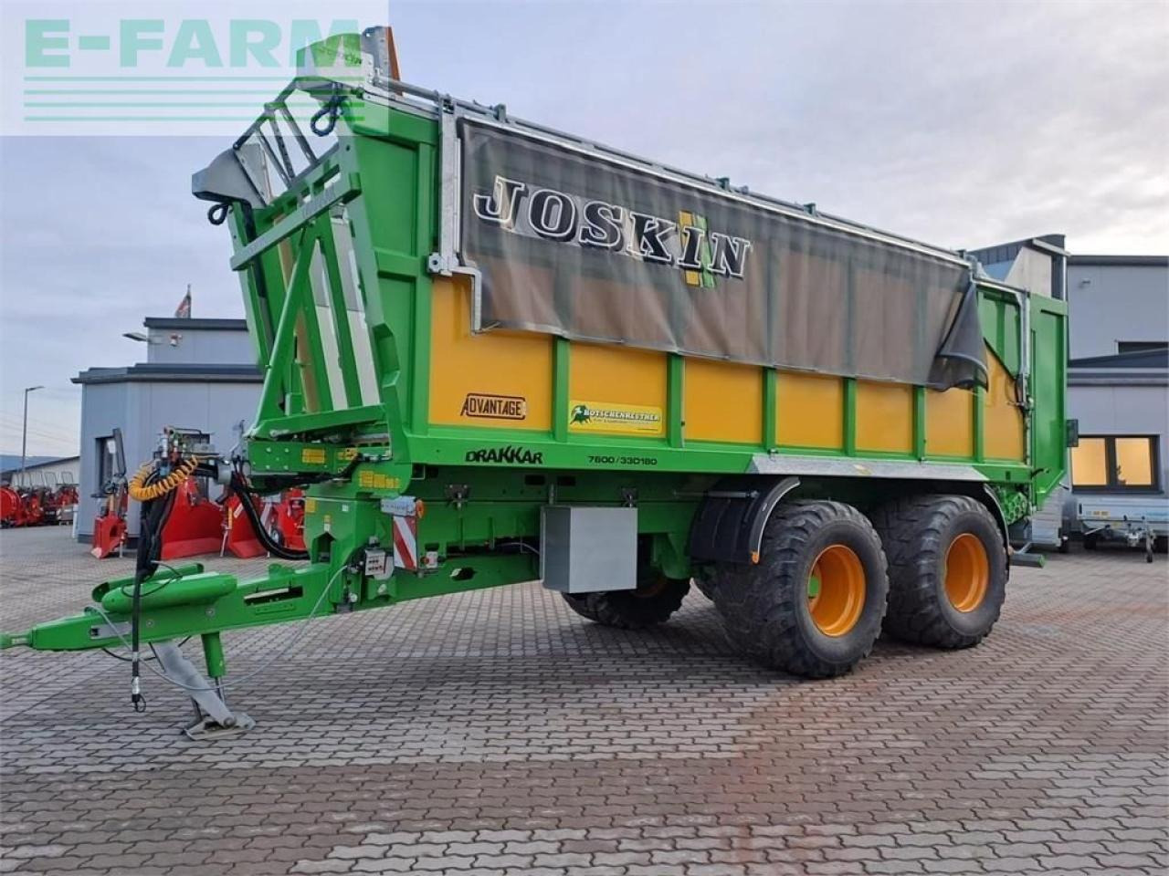 Joskin drakkar 7600/33d180 - מסיר פסולת/ קרון נגרר חקלאי: תמונה 1 Joskin drakkar 7600/33d180 - מסיר פסולת/ קרון נגרר חקלאי: תמונה 1