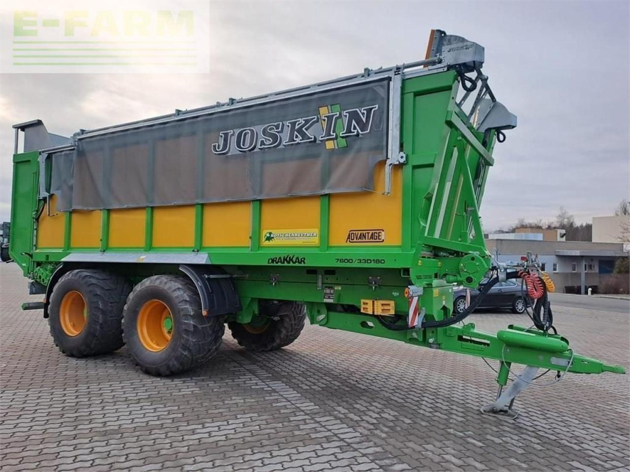 Joskin drakkar 7600/33d180 - מסיר פסולת/ קרון נגרר חקלאי: תמונה 3 Joskin drakkar 7600/33d180 - מסיר פסולת/ קרון נגרר חקלאי: תמונה 3