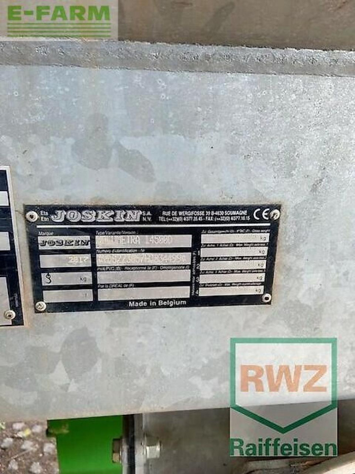 Joskin volumetra 14500 d - ציוד דישון: תמונה 5 Joskin volumetra 14500 d - ציוד דישון: תמונה 5