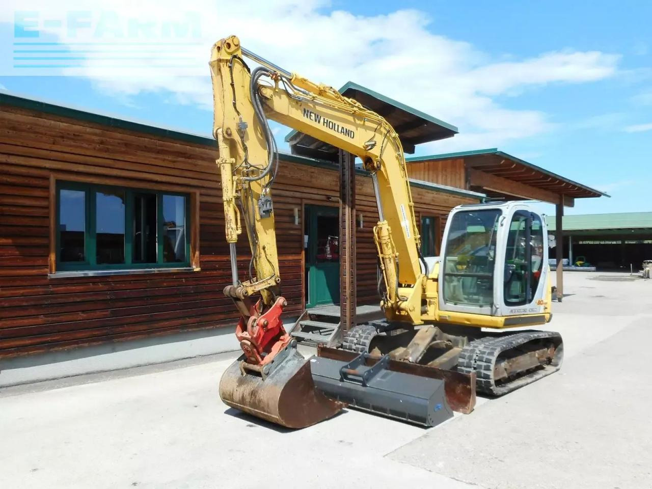 Kobelco new holland e80-1es mit powertilt ( 8.290kg ) - מיני מחפר: תמונה 2 Kobelco new holland e80-1es mit powertilt ( 8.290kg ) - מיני מחפר: תמונה 2