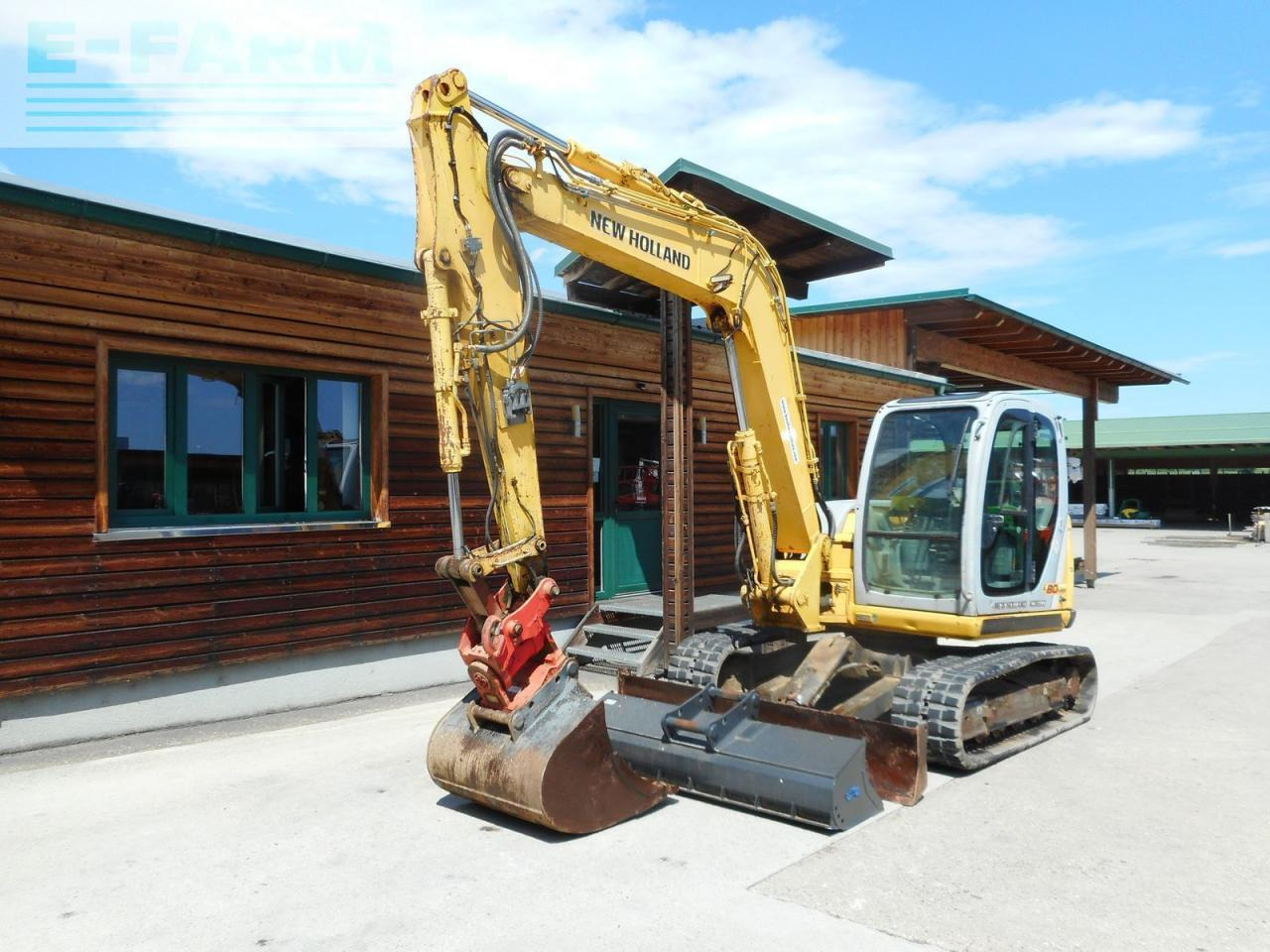 Kobelco new holland e80-1es mit powertilt ( 8.290kg ) - מיני מחפר: תמונה 2 Kobelco new holland e80-1es mit powertilt ( 8.290kg ) - מיני מחפר: תמונה 2