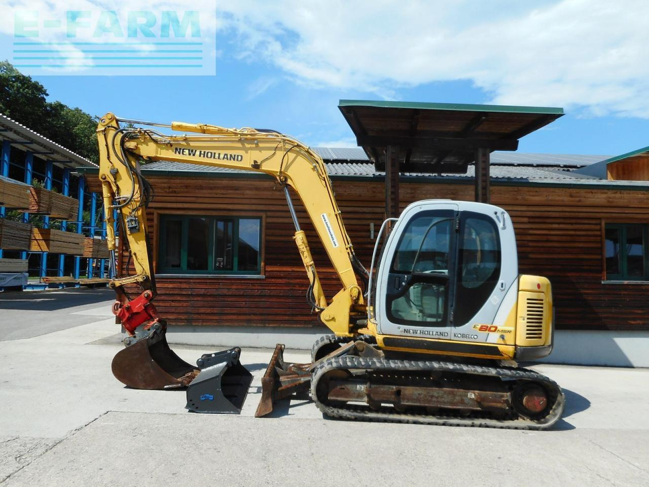 Kobelco new holland e80-1es mit powertilt ( 8.290kg ) - מיני מחפר: תמונה 1 Kobelco new holland e80-1es mit powertilt ( 8.290kg ) - מיני מחפר: תמונה 1